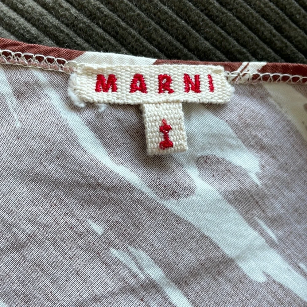 Marni cotton bustier tank - Picture 7 of 7